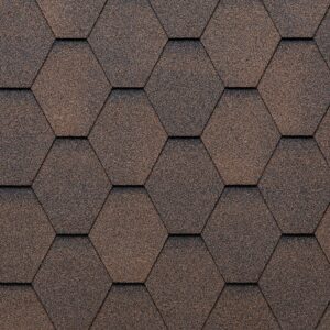 Eco Hexagonal Mix barna 239